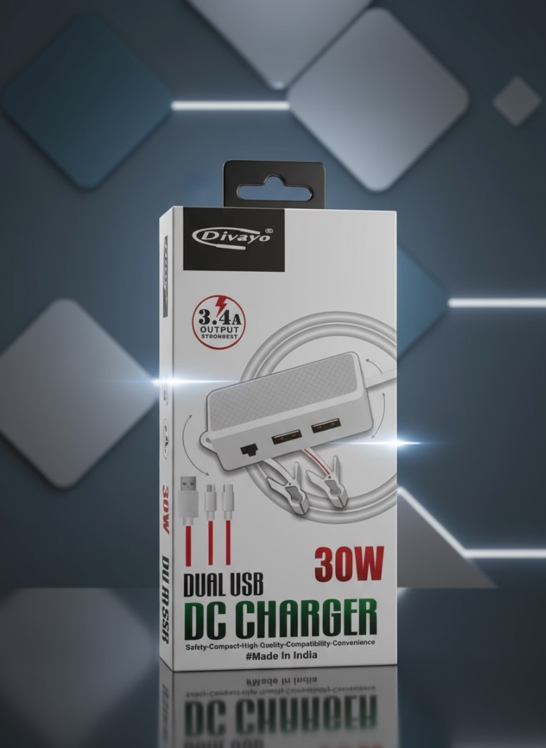 DC CHARGER DOUBLE USB